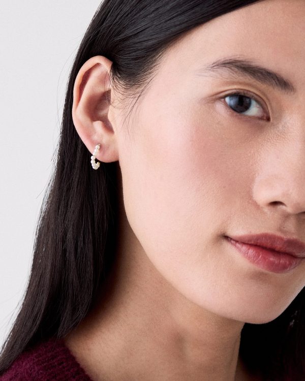 Kate Spade Tiny Twinkles Mini Pearl Mini Hoops