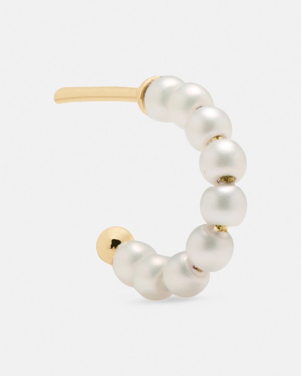 Kate Spade Tiny Twinkles Mini Pearl Mini Hoops