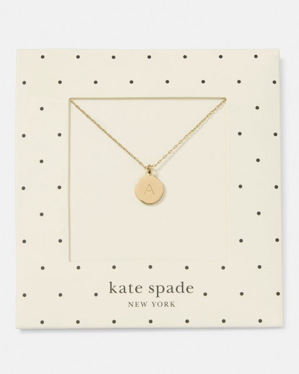 Kate Spade Initial A Mini Pendant
