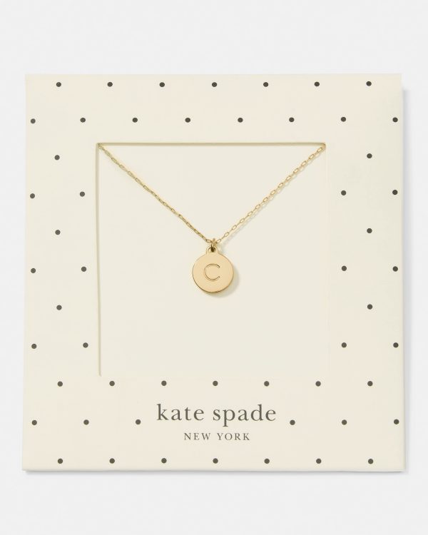 Kate Spade Initial C Mini Pendant