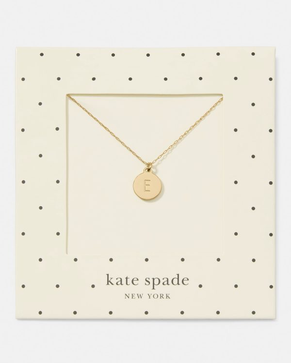 Kate Spade Initial E Mini Pendant