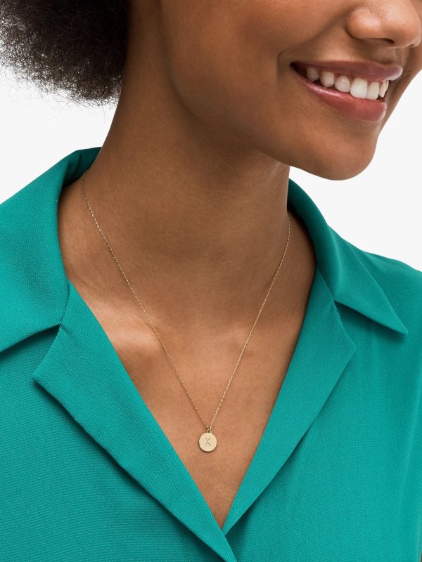 Kate Spade Initial K Mini Pendant