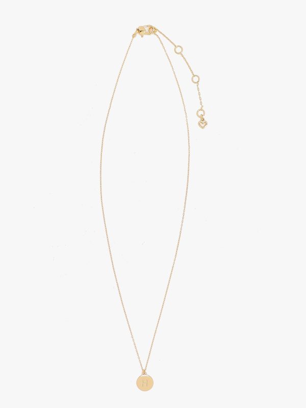 Kate Spade Initial H Mini Pendant