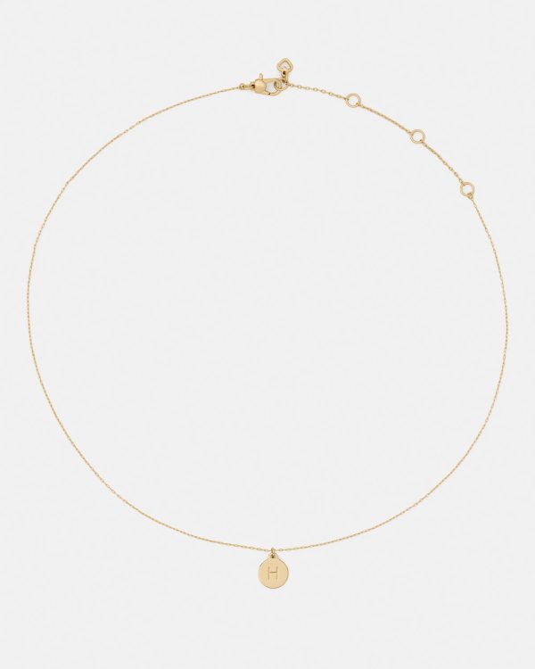 Kate Spade Initial H Mini Pendant