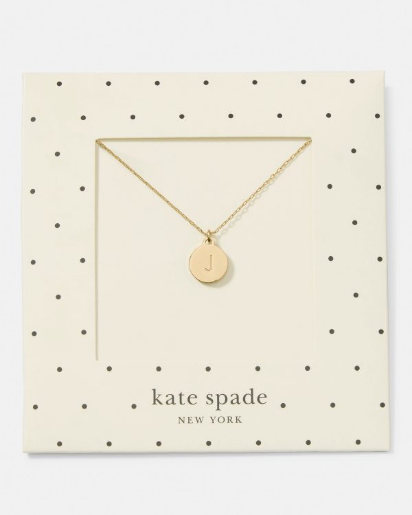 Kate Spade Initial J Mini Pendant