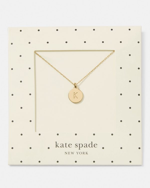 Kate Spade Initial K Mini Pendant