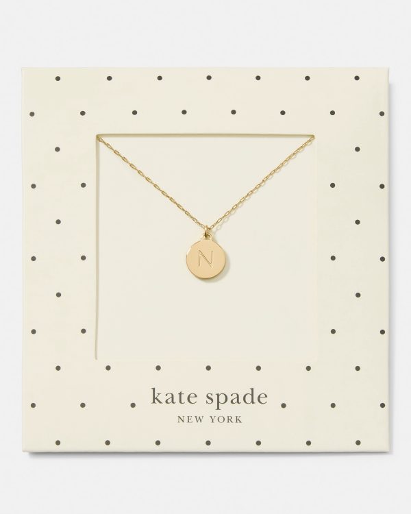 Kate Spade Initial N Mini Pendant