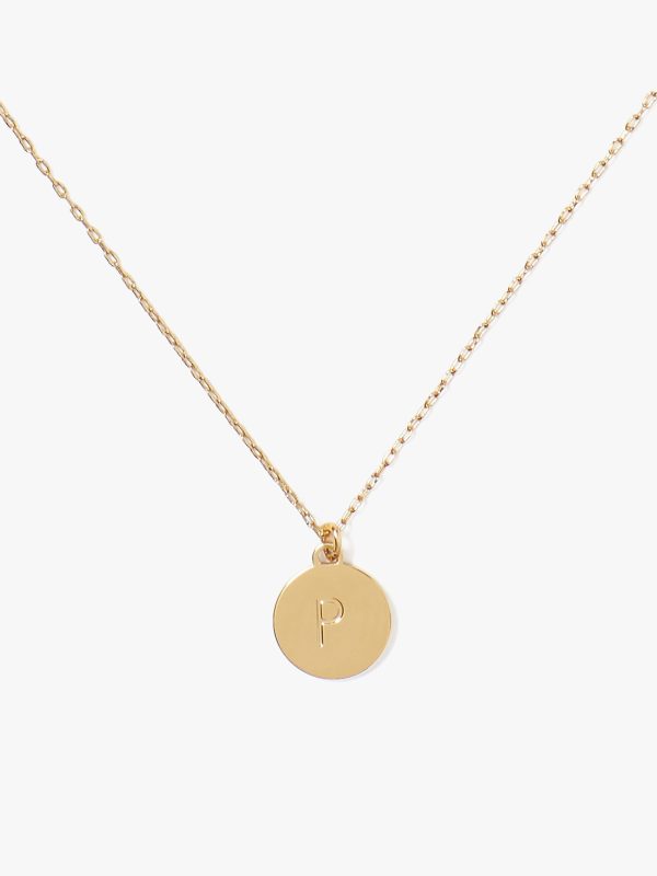 Kate Spade Initial P Mini Pendant