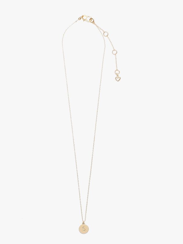 Kate Spade Initial S Mini Pendant