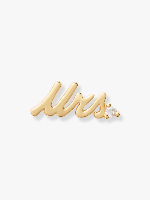 Kate Spade Say Yes Mrs Studs