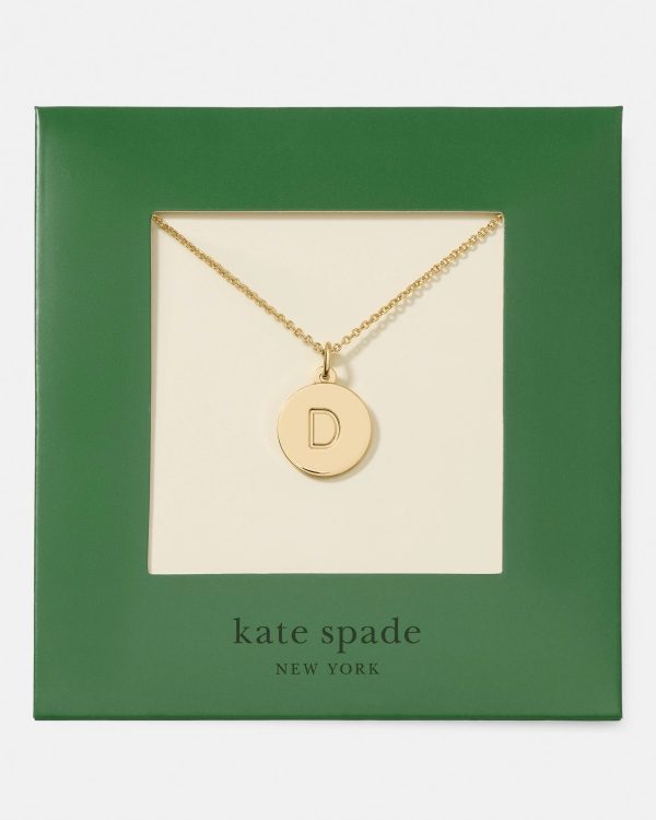 Kate Spade Initial Pendant