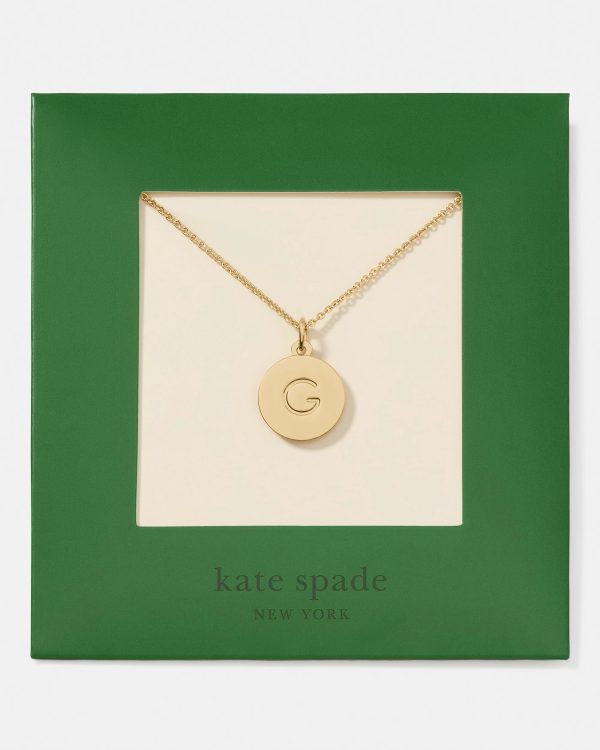 Kate Spade Initial Pendant