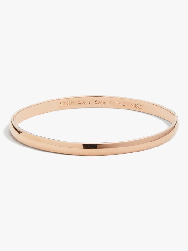 Kate Spade Stop And Smell The Roses Idiom Bangle