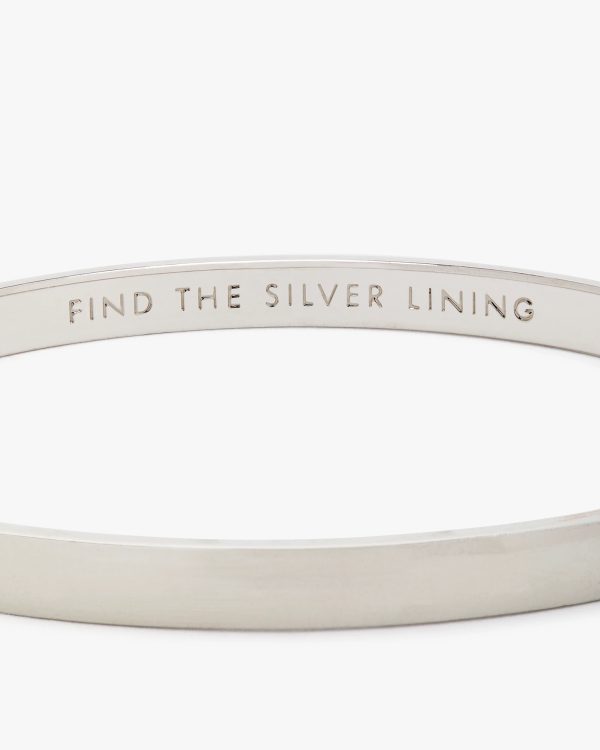 Kate Spade Silver Lining Idiom Bangle