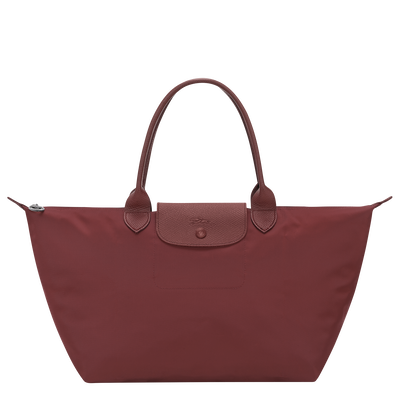 Longchamp Le Pliage One L Handbag Burgundy recycled canvas 2026