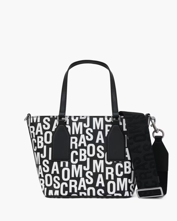 Marc Jacobs Standard Supply Monogram Tote Bag Black/White - Preorder