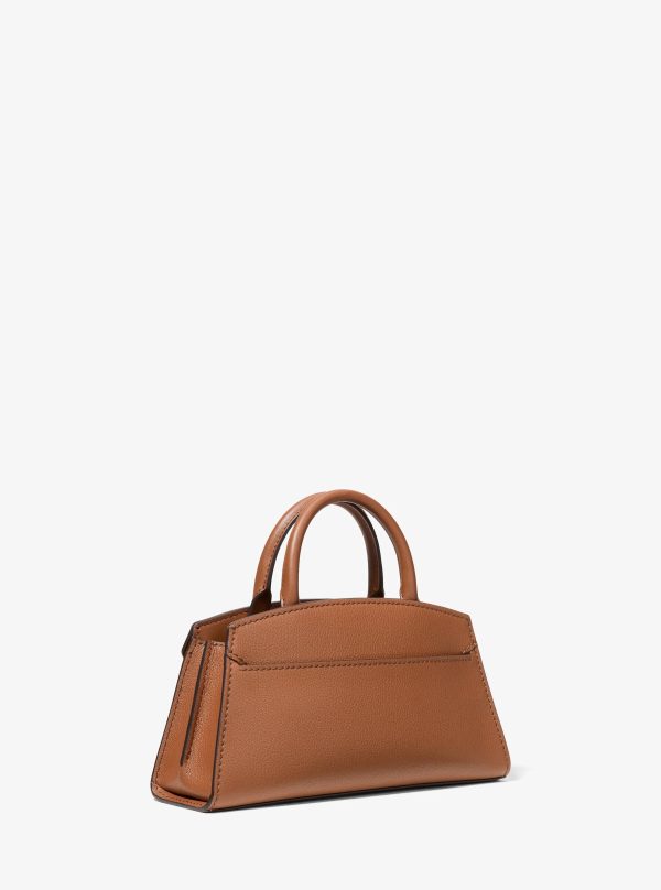 Michael Kors Greta Small Leather Convertible Crossbody Bag Luggage - Preorder