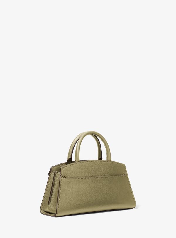 Michael Kors Greta Small Leather Convertible Crossbody Bag Luggage - Preorder