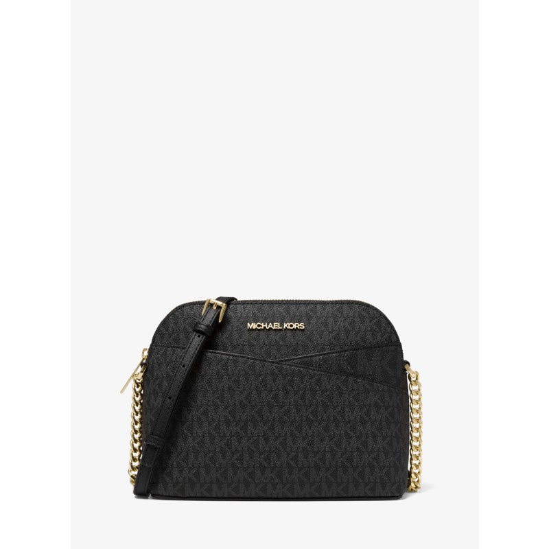 Michael Kors Jet Set Travel Medium Dome Crossbody black specific bag 2026