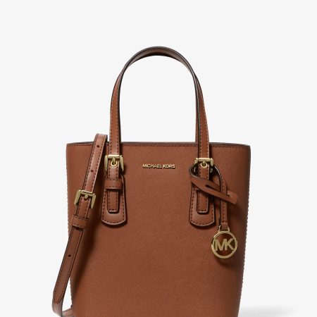 Michael Kors Voyager Extra-Small Leather Convertible Crossbody Bag Luggage - Preorder