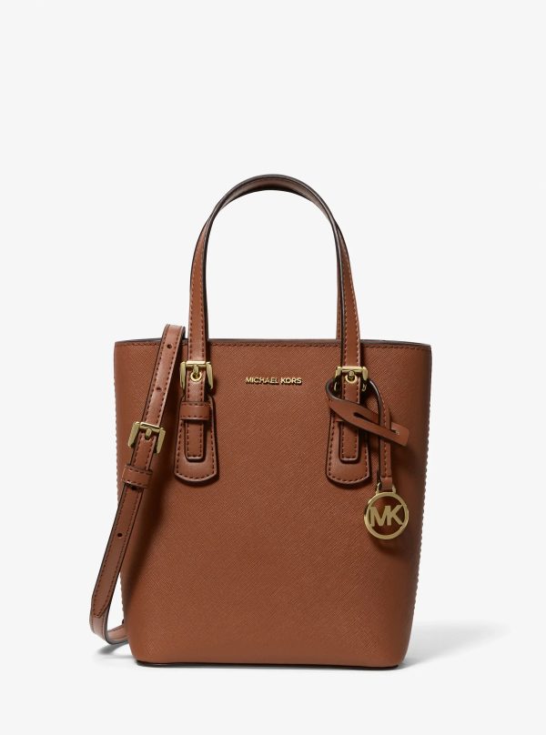 Michael Kors Voyager Extra-Small Leather Convertible Crossbody Bag Luggage - Preorder