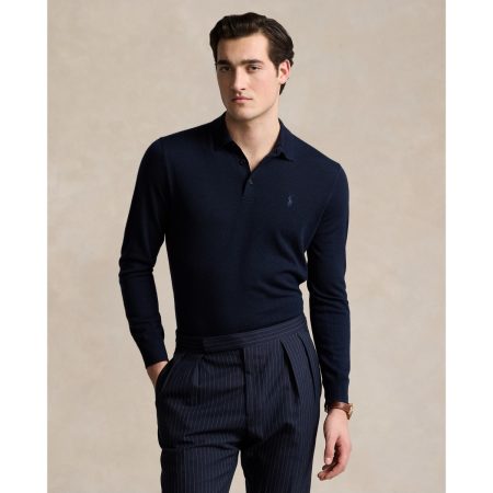 Polo Ralph Lauren Washable Wool Polo Collar Sweater
