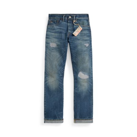 Polo Ralph Lauren Slim Boot Sutton Repaired Selvedge Jean