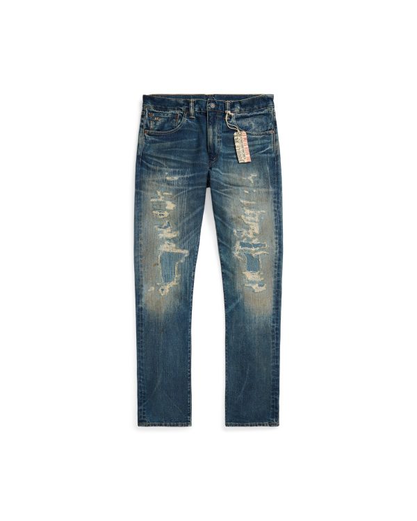 Polo Ralph Lauren High Slim Brannon Distressed Jean