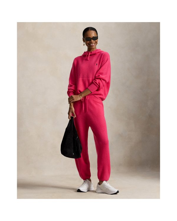 Ralph Lauren Pink Pony Washable Cashmere Pant