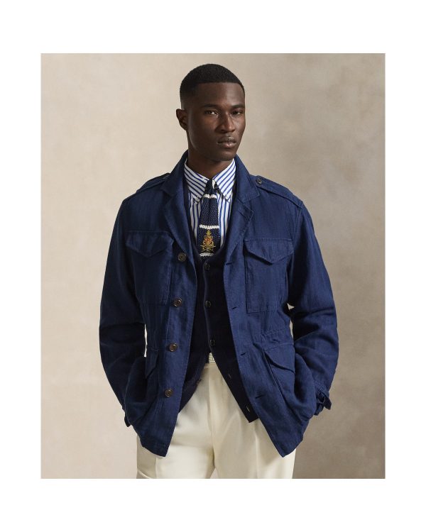 Polo Ralph Lauren The Baystones Linen Field Jacket