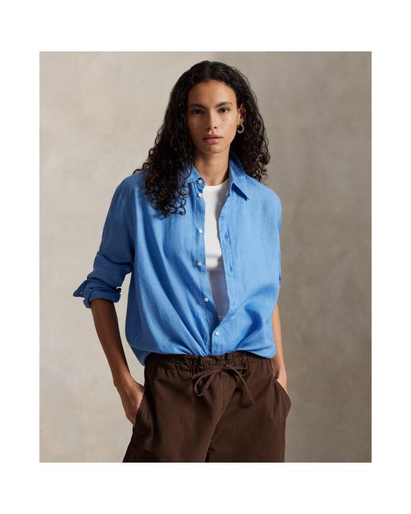 Ralph Lauren Oversize Fit Linen Shirt
