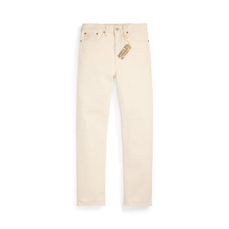 Ralph Lauren Straight Leg Fit Seeded Natural Jean