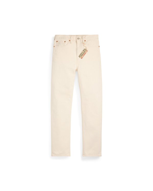 Ralph Lauren Straight Leg Fit Seeded Natural Jean