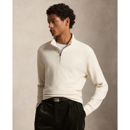 Polo Ralph Lauren Textured Quarter Zip Pullover