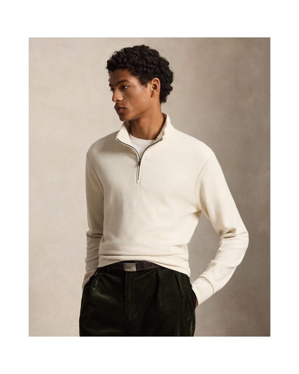 Polo Ralph Lauren Textured Quarter Zip Pullover