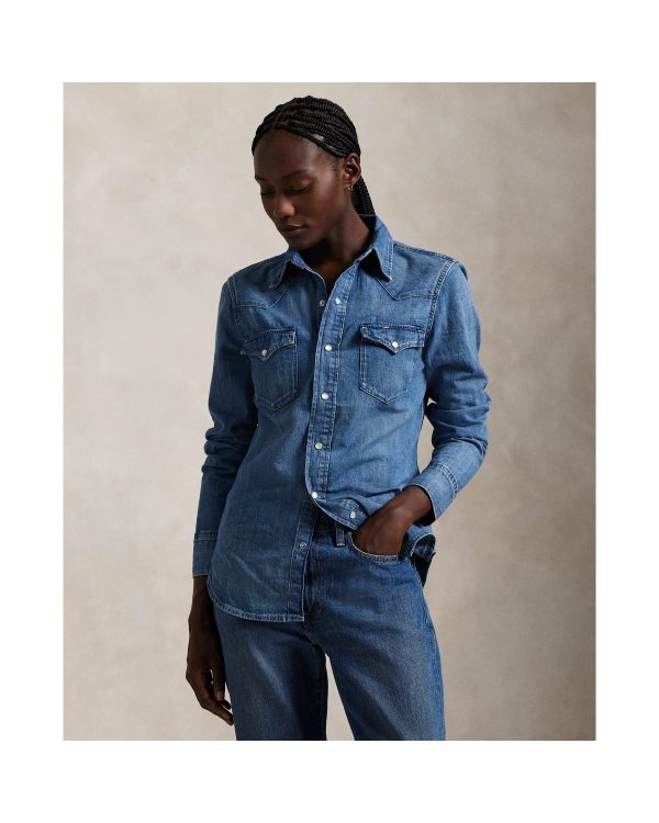 Ralph Lauren Denim Western Shirt