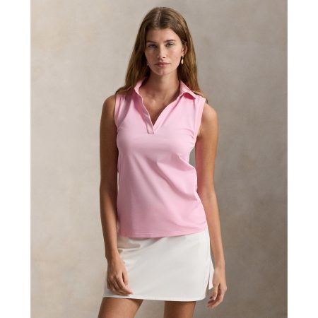 Ralph Lauren Tailored Fit Sleeveless Polo Shirt