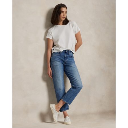 Ralph Lauren Relaxed Straight Crop Jean