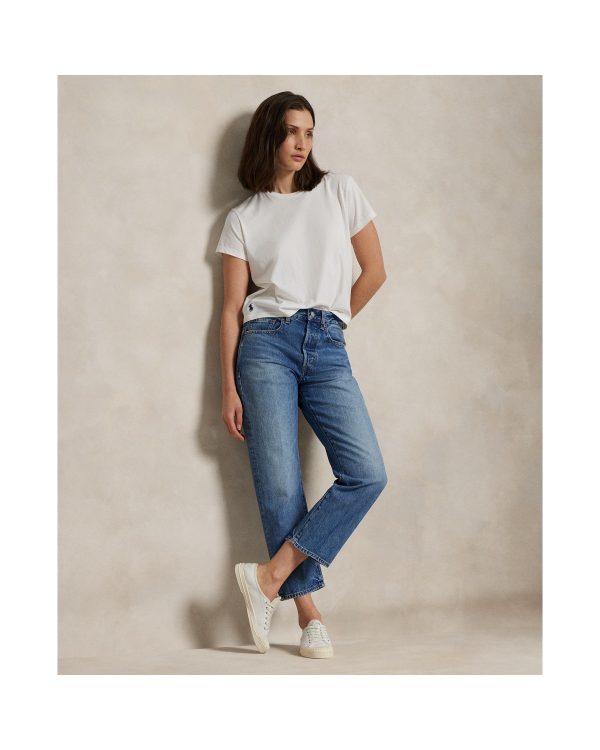 Ralph Lauren Relaxed Straight Crop Jean