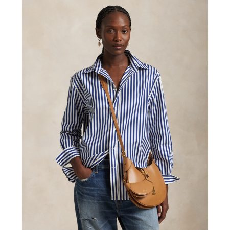 Ralph Lauren Oversize Fit Striped Cotton Shirt