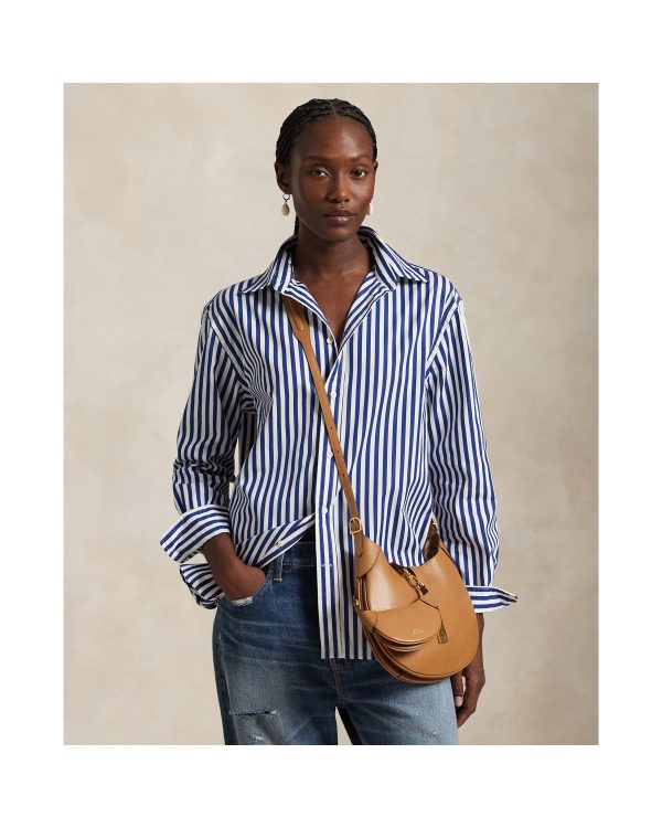 Ralph Lauren Oversize Fit Striped Cotton Shirt