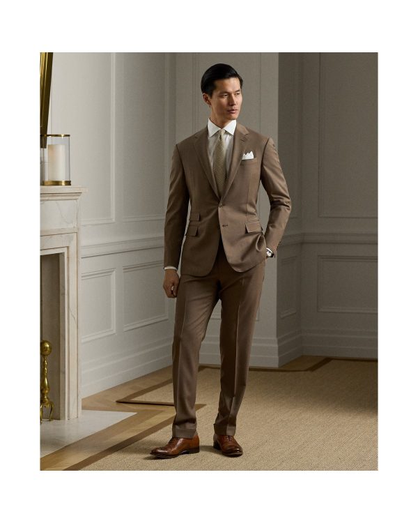 Polo Ralph Lauren Kent Handmade Wool Gabardine Suit
