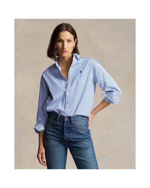 Ralph Lauren Relaxed Fit Striped Cotton Shirt