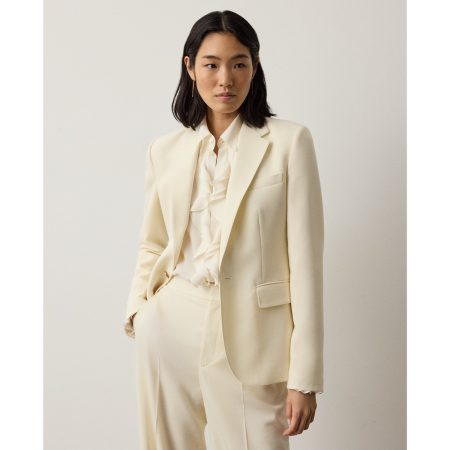 Ralph Lauren Parker Wool Crepe Jacket
