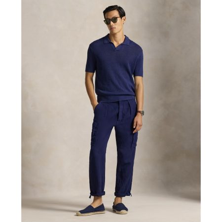 Polo Ralph Lauren Lateef Slim Tapered Fit Linen Cargo Pant