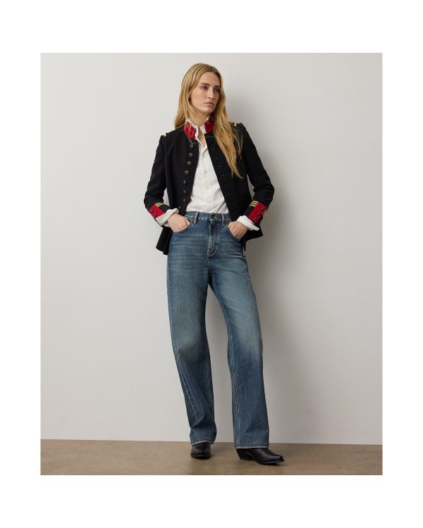 Ralph Lauren Novah High-Rise Wide-Leg Jean