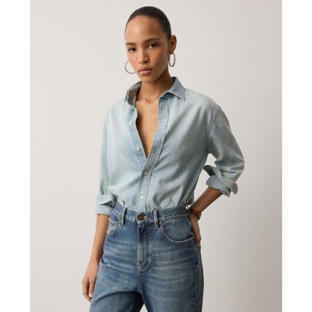 Ralph Lauren Adrien Relaxed Fit Cotton Denim Shirt