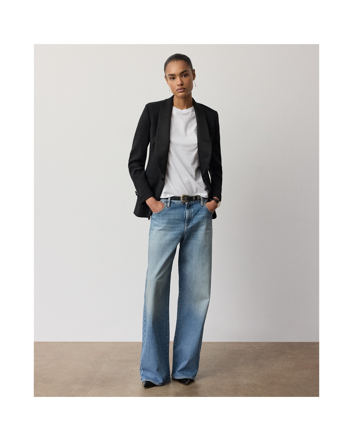 Ralph Lauren Mercer Relaxed Wide Leg Jean