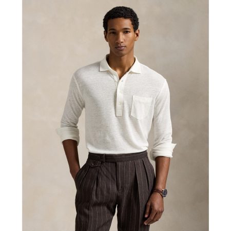 Polo Ralph Lauren Linen Mesh Polo Shirt