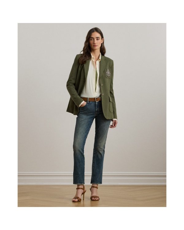 Ralph Lauren Mid-Rise Straight Ankle Jean